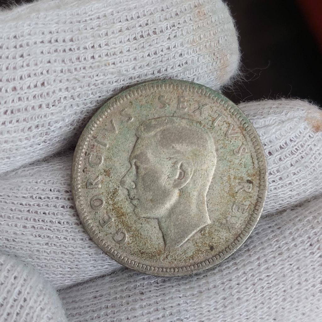 Piece de monnaie / Afrique Sud / 2 Shilling / 1952 / Argent, Enlèvement ou Envoi, Monnaie en vrac, Argent