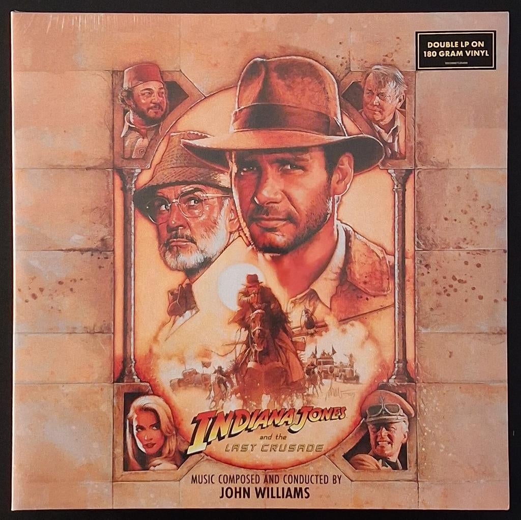 2LP John Williams - Indiana Jones And The Last Crusade (New), CD & DVD, Vinyles | Musiques de film & Bandes son, Neuf, dans son emballage