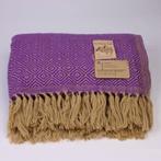 Alpaca Wol Dek Lila 200x140cm Zachte Sofa Dek uit Peru, Verzenden, Nieuw