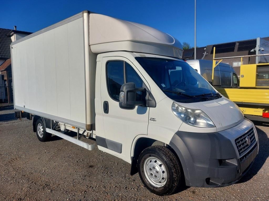 Fiat ducato Meubelbak Euro5 140000km (7000€+btw), Voorwielaandrijving, Euro 5, Zwart, Wit