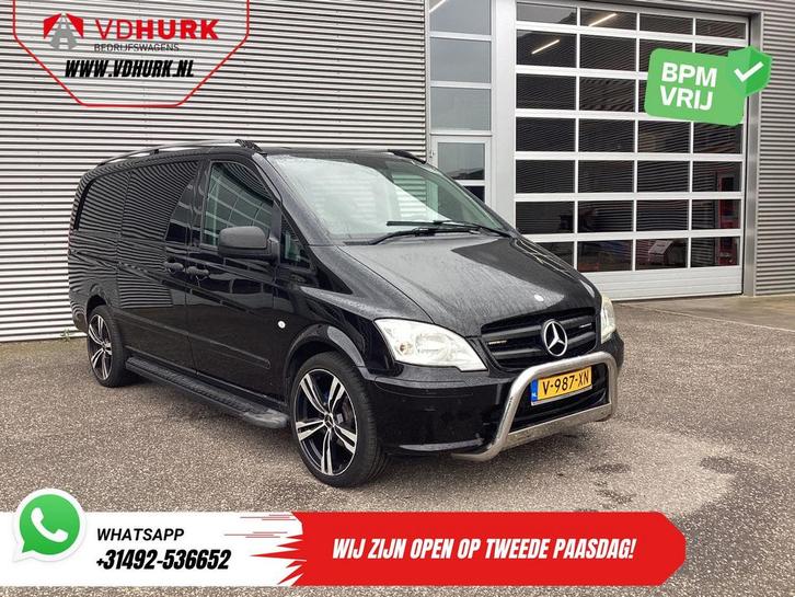 Mercedes-Benz Vito 113 CDI DC Dubbel Cabine EXPORT ONLY 20”L, Auto's, Bestelwagens en Lichte vracht, Bedrijf, ABS, Airconditioning