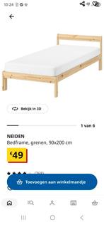 1-persoonsbed NEIDEN Ikea incl matras, Huis en Inrichting, Slaapkamer | Bedden, Ophalen