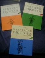 3 tekenboeken fantasie,mythische figuren en draken, Enlèvement ou Envoi