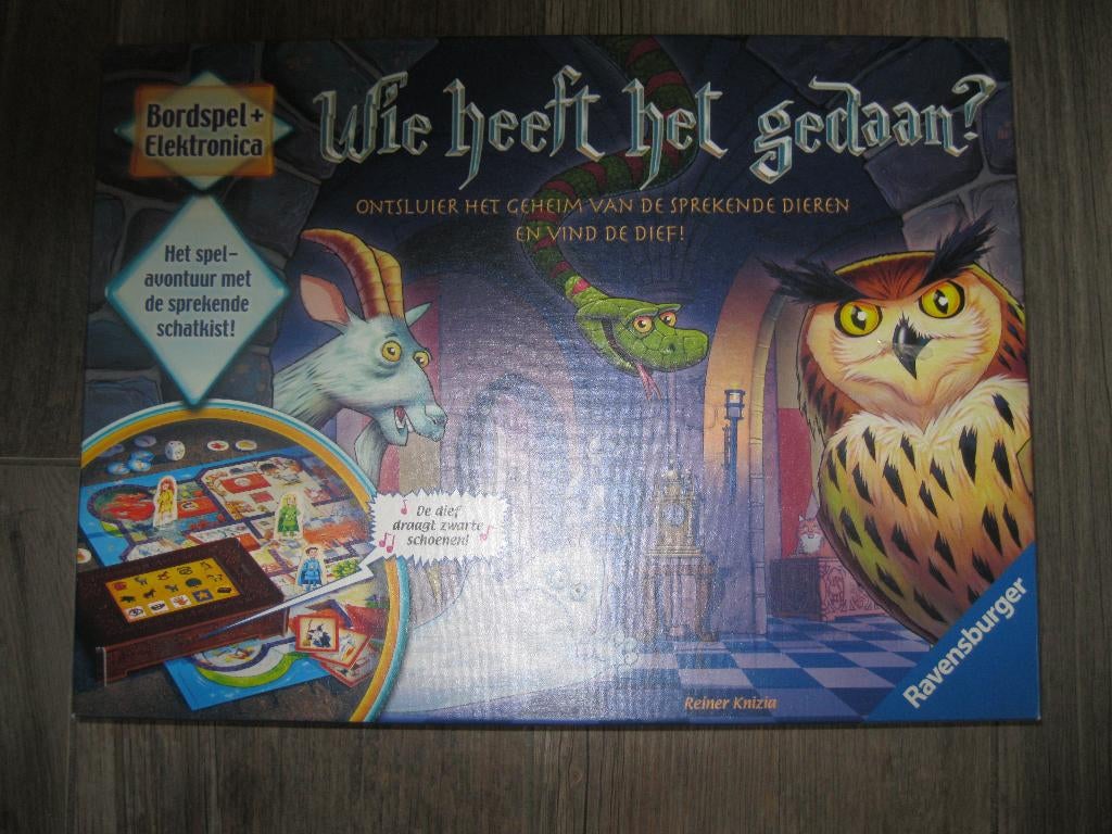 Ravensburger Wie heeft het gedaan - kinderspel, Hobby & Loisirs créatifs, Jeux de société | Jeux de plateau, Comme neuf, Cinq joueurs ou plus