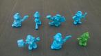 7 Minischtroumpfs dont 6 pour OMO, Enlèvement ou Envoi, Utilisé, Différents Schtroumpfs, Poupée, Figurine ou Peluche