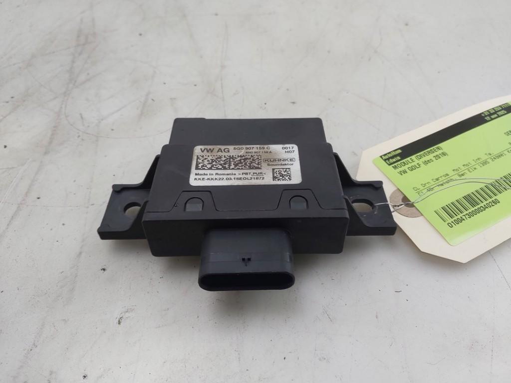 ORDINATEUR DIVERS C Golf VII (AUA) (|5G0907159C|), Utilisé, Volkswagen