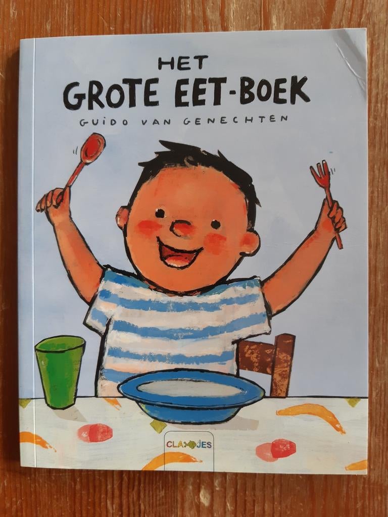 Guido Van Genechten - Het grote eetboek, Enlèvement, Comme neuf, Guido Van Genechten, Livre d'images