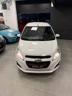 CHEVROLET SPARK 2014 BENZINE /AIRCO /TOP STAAT, Auto's, Bluetooth, Euro 5, Zwart, Wit