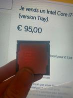 Intel Core i7-8700 6C/12T LGA1151, LGA 1151, Refurbished, Ophalen of Verzenden, Intel Core i7