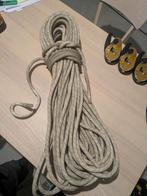 Statisch Klimtouw 50m leeftijd onbekend, Ophalen, Gebruikt, Klimtouw