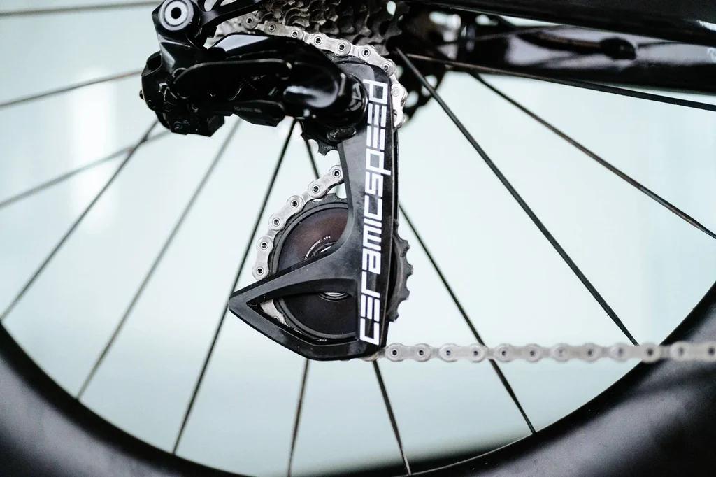 Ceramicspeed OSPW Shimano 12sp Team Logo, Enlèvement ou Envoi, Comme neuf, Racefiets, Dérailleur ou Chaîne