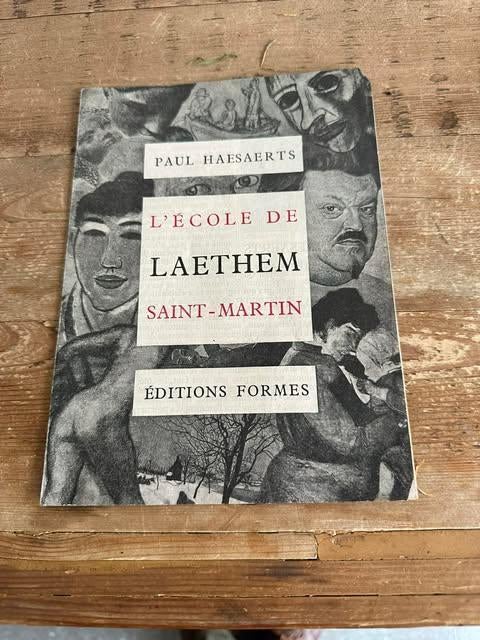 Brochure Paul Haesaerts sur l'école de Laethem, Enlèvement ou Envoi, Comme neuf, Autres sujets/thèmes, Paul Haesaerts