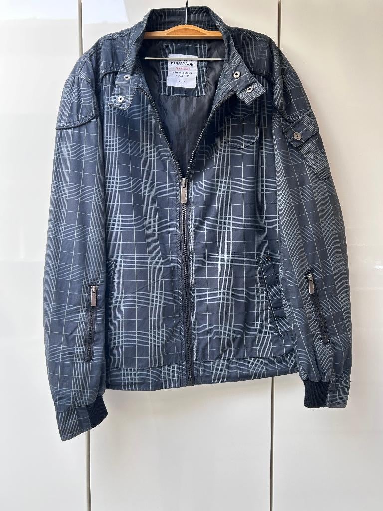 Grijze jas met ritssluiting Kubayashi - Maat XL, Kubayashi, Maat 56/58 (XL), Ophalen of Verzenden, Grijs