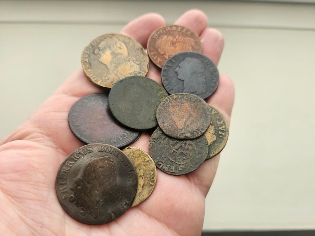 Oude munten 17de en 18de eeuw, Verzenden