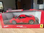 Ferrari 458 Italia Hot Wheels, Hobby en Vrije tijd, Modelauto's | 1:18, Ophalen of Verzenden, Zo goed als nieuw, Auto, Hot Wheels