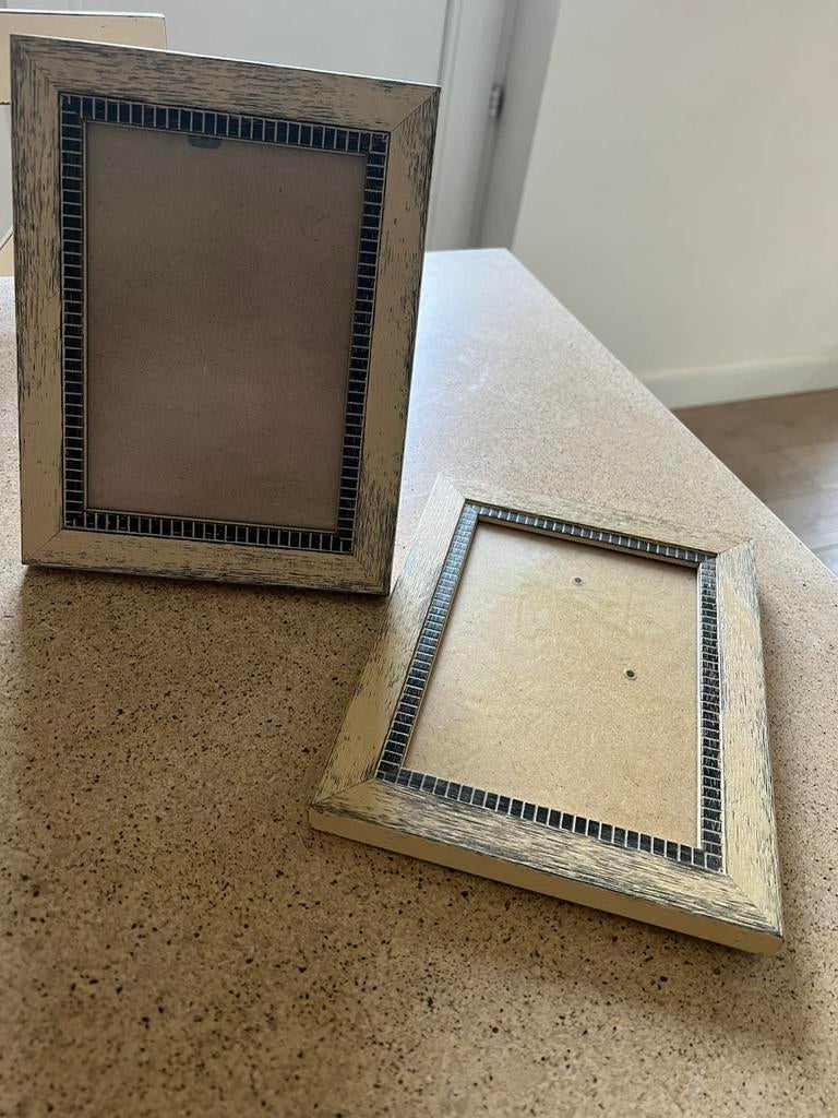 Houten fotokaders, Ophalen, Zo goed als nieuw