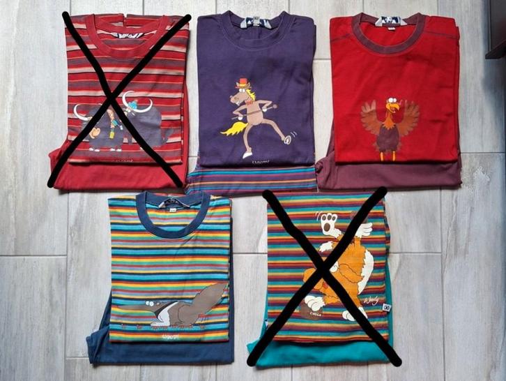 ★ M152 - Woody Pyjama's, Kinderen en Baby's, Kinderkleding | Maat 152, Gebruikt, Jongen, Nacht- of Onderkleding, Ophalen of Verzenden