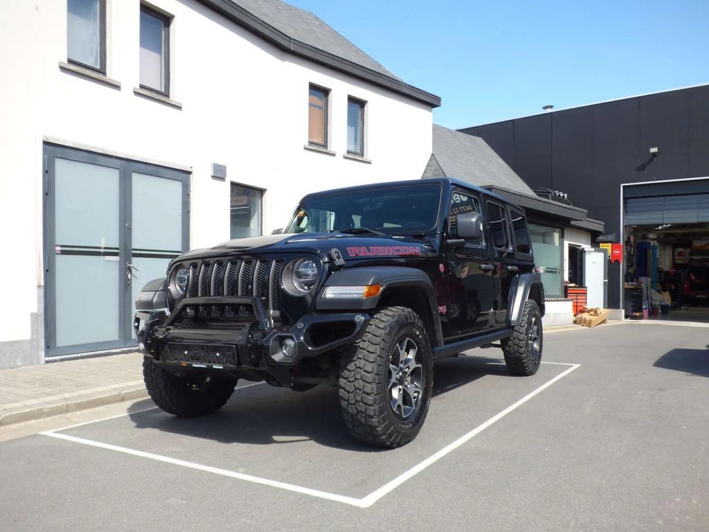 Jeep Wrangler Unlimited Rubcion 2.0 benzine *77000km*, Auto's, Jeep, Bedrijf, Te koop, Wrangler, ABS, Adaptive Cruise Control