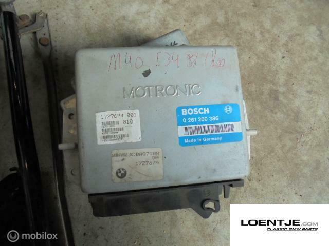 Ecu BMW e34 518i bosch 0261200386, Gebruikt, Ophalen of Verzenden, BMW, BMW