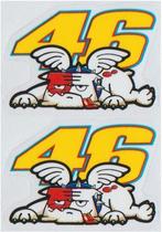 Valentino Rossi, The Doctor, 46 sticker set #23, Motos, Envoi