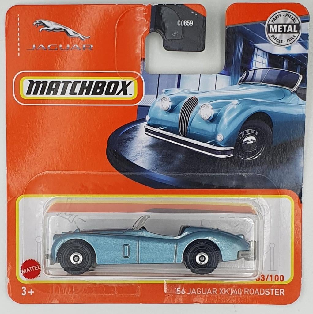 Matchbox - '56 Jaguar XK140 Roadster - GXN01 - 1:64, Neuf, 333 Continental Boulevard, El Segundo, CA 90245, United States, Service.mattel.com