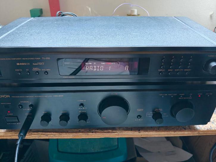 Denon versterker +tuner, geserviced, TOP geluid, TV, Hi-fi & Vidéo, Chaîne Hi-fi, Reconditionné, Haut-parleurs, Denon, Composants en vrac