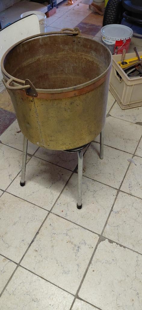 koperen ketel, Antiquités & Art, Antiquités | Bronze & Cuivre, Enlèvement, Cuivre
