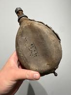 WW1 gourde Allemande avec nom et régiment, Collections, Enlèvement ou Envoi