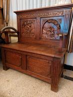 opbergbank, Enlèvement, Comme neuf, Chêne