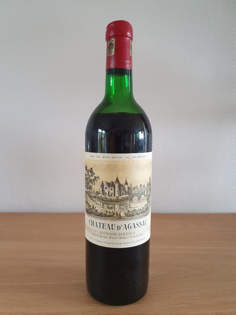 CHATEAU D'AGASSAC - 1976 - Ludon Médoc, Verzamelen, Wijnen, Nieuw, Rode wijn, Frankrijk, Ophalen of Verzenden