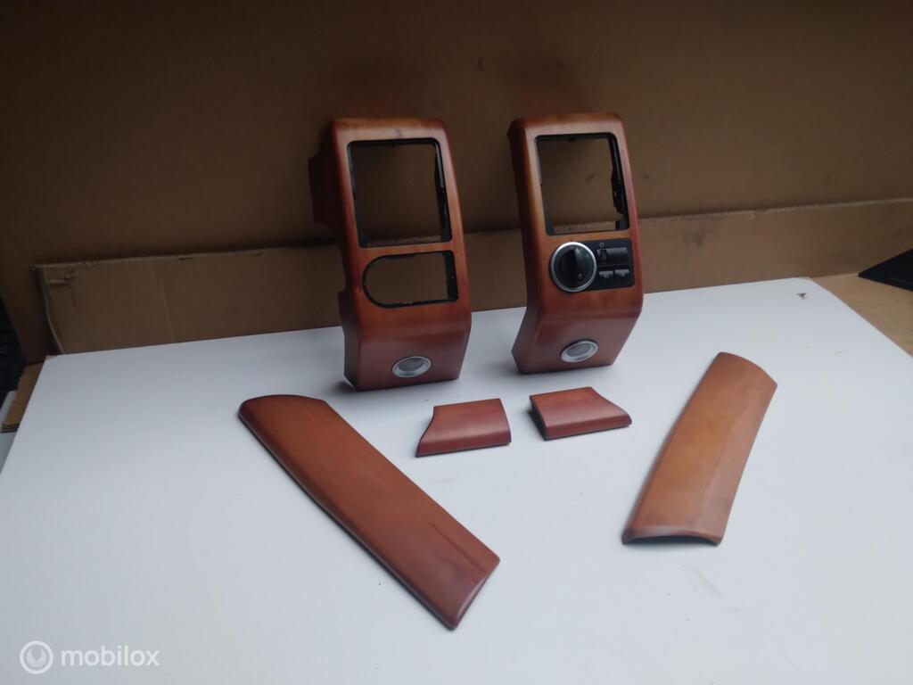 Hout Stukken Dashboard Range Rover L322 Vogue Houten Panelen, Auto-onderdelen, Interieur en Bekleding, Land Rover, Ophalen of Verzenden