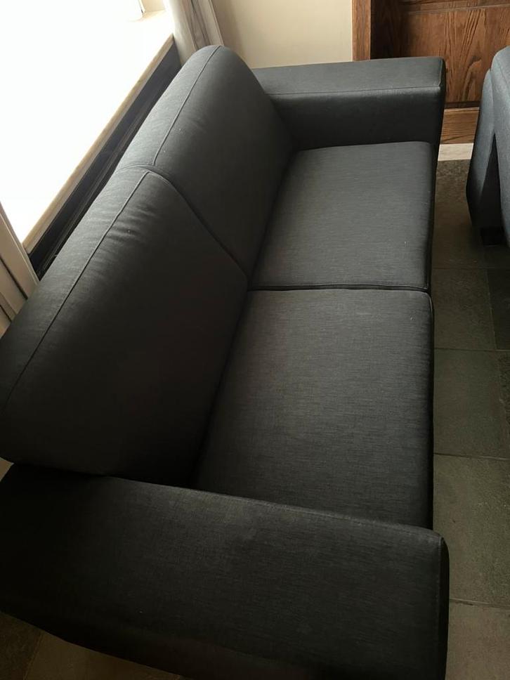 Zetels: 2- en 2,5- zit, Maison & Meubles, Canapés | Salons, Comme neuf, Banc droit, Deux personnes, 150 à 200 cm, Moins de 75 cm