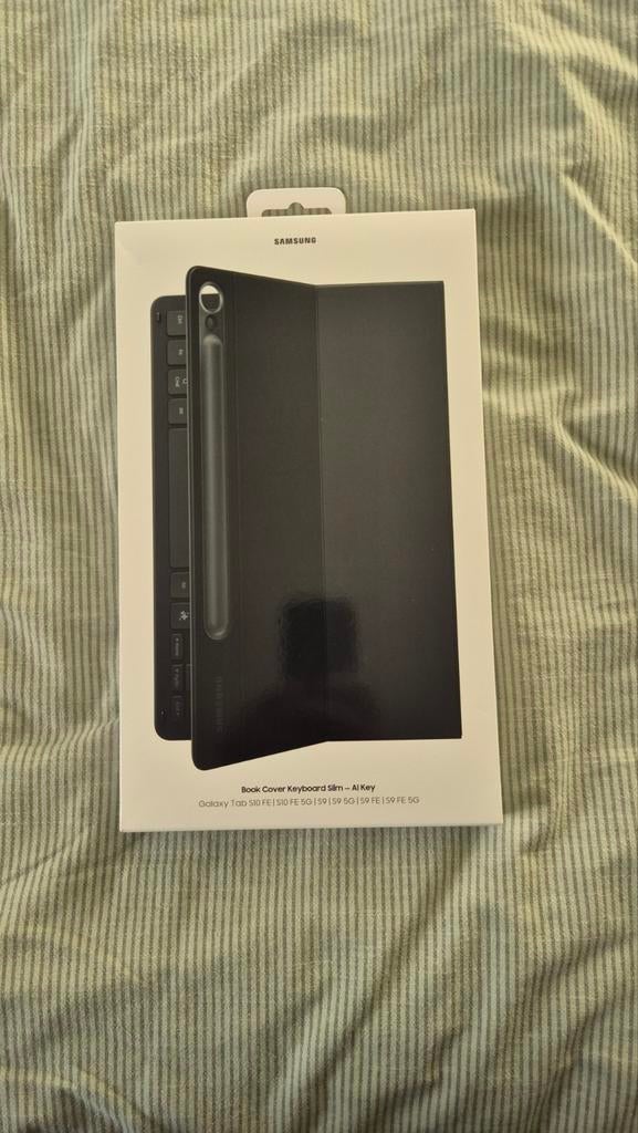 Nieuw Samsung Galaxy Tab Book Cover Keyboard Slim, Ophalen, Nieuw, Bescherming voor- en achterkant, Samsung