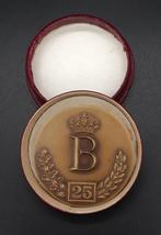 Médaille du 25e anniversaire du roi Baudouin, Timbres & Monnaies, Enlèvement ou Envoi, Bronze