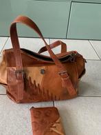 Mooie lederen handtas met portefeuille van merk desigual, Ophalen of Verzenden, Zo goed als nieuw, Handtas