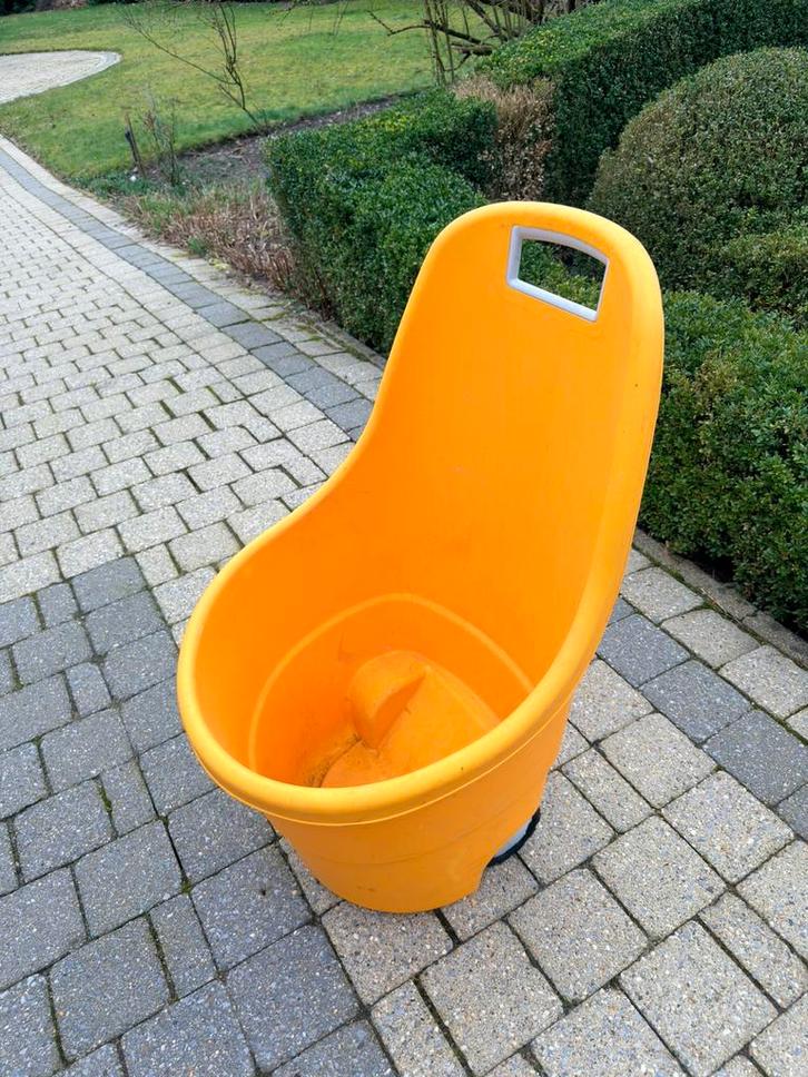 Grote Tuinkar / Afvalkar op Wielen – Ideaal voor tuinwerken, Tuin en Terras, Kruiwagens, Gebruikt, Ophalen