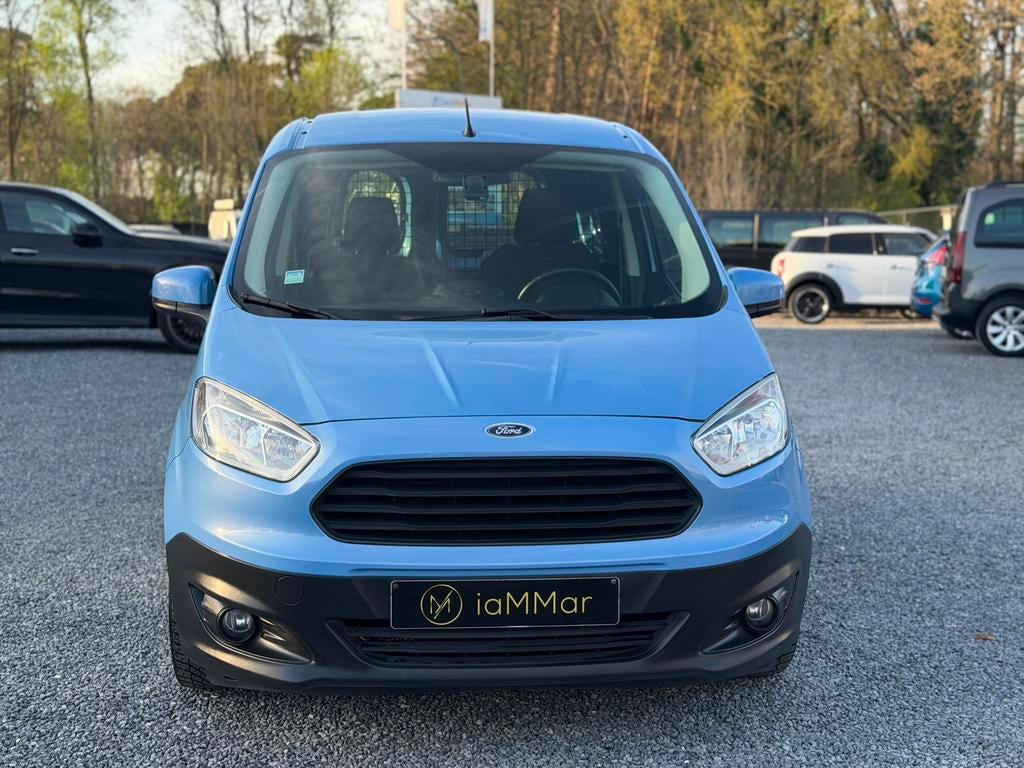 FORD TRANSIT COURIER, Auto's, Euro 5, Zwart, Blauw, Bedrijf