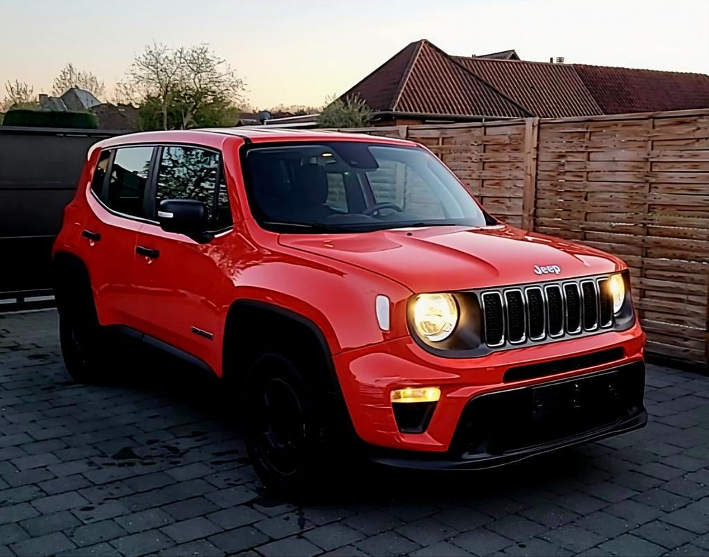 Jeep Renegade 1.0i Sport Edition 4x2 AWD à partir de 2019, Autos, Jeep, Rouge, Achat, Euro 6, 5 portes