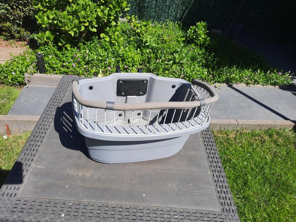 KLICKfix hondenmand en montagesyst., Enlèvement, Utilisé, Panier de vélo, Fixation au guidon