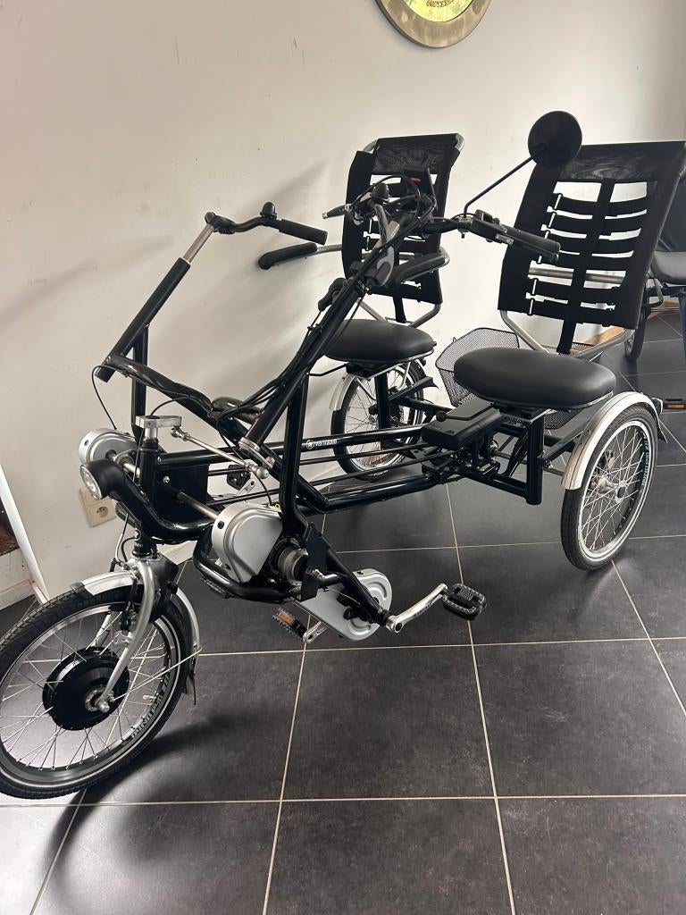 Vélo duo fun2go van Raam + NOUVEAU moteur + confortable, Enlèvement, Comme neuf, Fun to go van raam