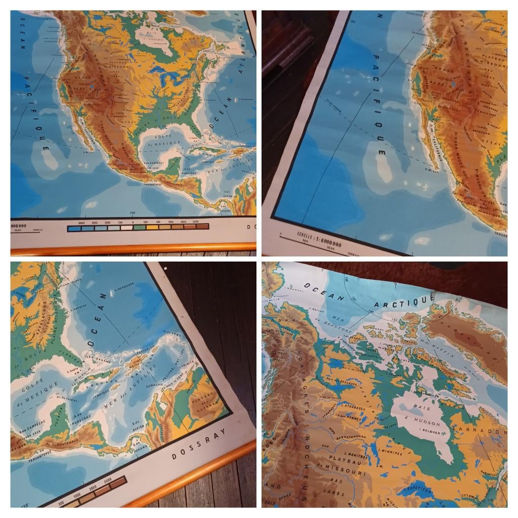 Carte du monde, Enlèvement