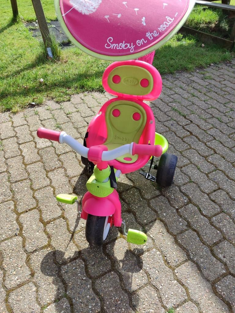 Smoby duwfietsje, Ophalen