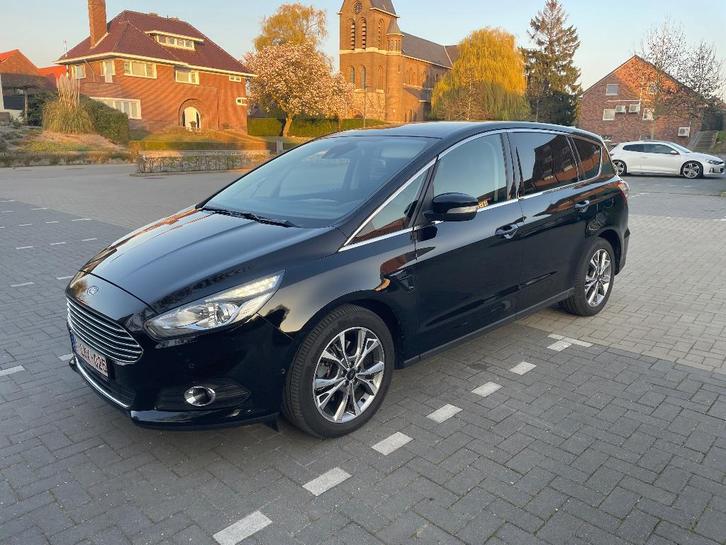 Ford S-Max 2.0 TDCi Titanium 150-pk - 7 zitplaatsen, Autos, Ford, Particulier, S-Max, ABS, Airbags, Air conditionné, Apple Carplay