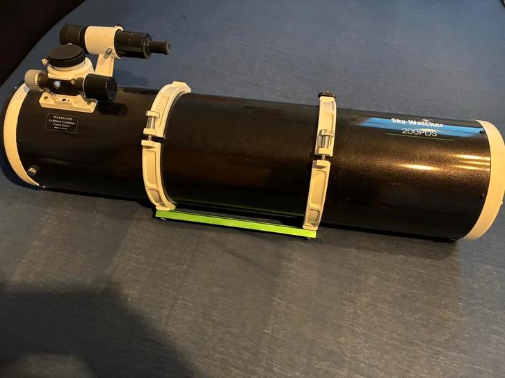 Skywatcher Explorer 200PDS f/5 + Hotech SCA Collimator + tas, Audio, Tv en Foto, Optische apparatuur | Telescopen, Zo goed als nieuw