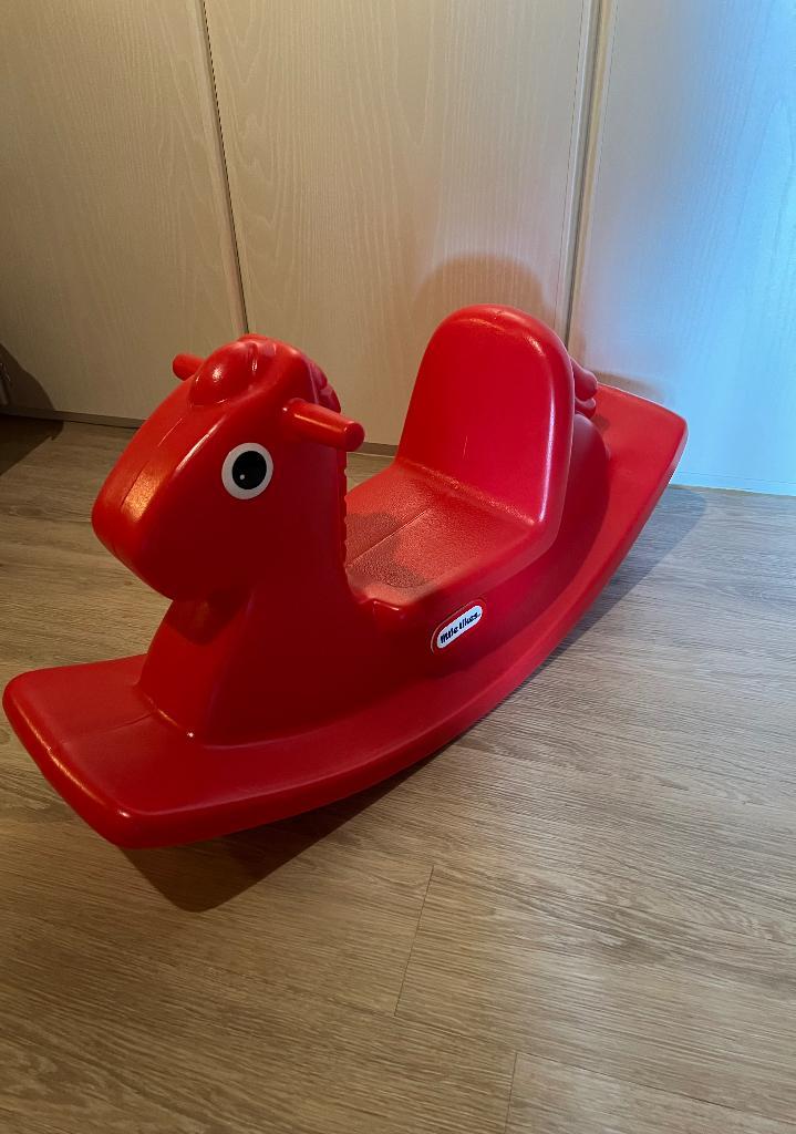 Little Tikes hobbelpaard, Kinderen en Baby's, Speelgoed | Buiten | Speelhuisjes, Zo goed als nieuw, Kunststof, Ophalen