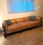 Canapé 3-4 places Maison du monde cuir cognac/ industriel, Cuir