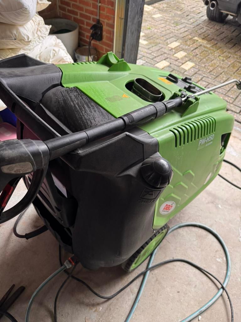 DiBO PW-H50 elektrische hogedrukreiniger warm water, Tuin en Terras, Hogedrukreinigers, Zo goed als nieuw, Ophalen