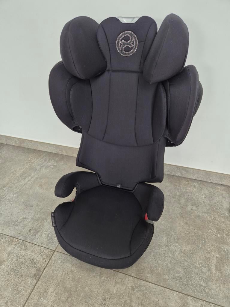 Siège auto Cybex Solution Z Fix Platinium, Enfants & Bébés, Sièges auto, Comme neuf, Autres marques, Isofix, Dossier réglable