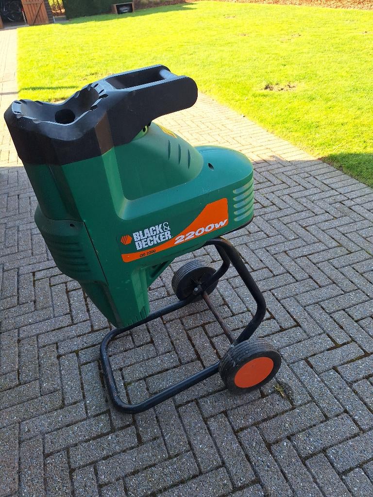 Hakselaar, Ophalen, Gebruikt, Black & Decker, Met opvangbak