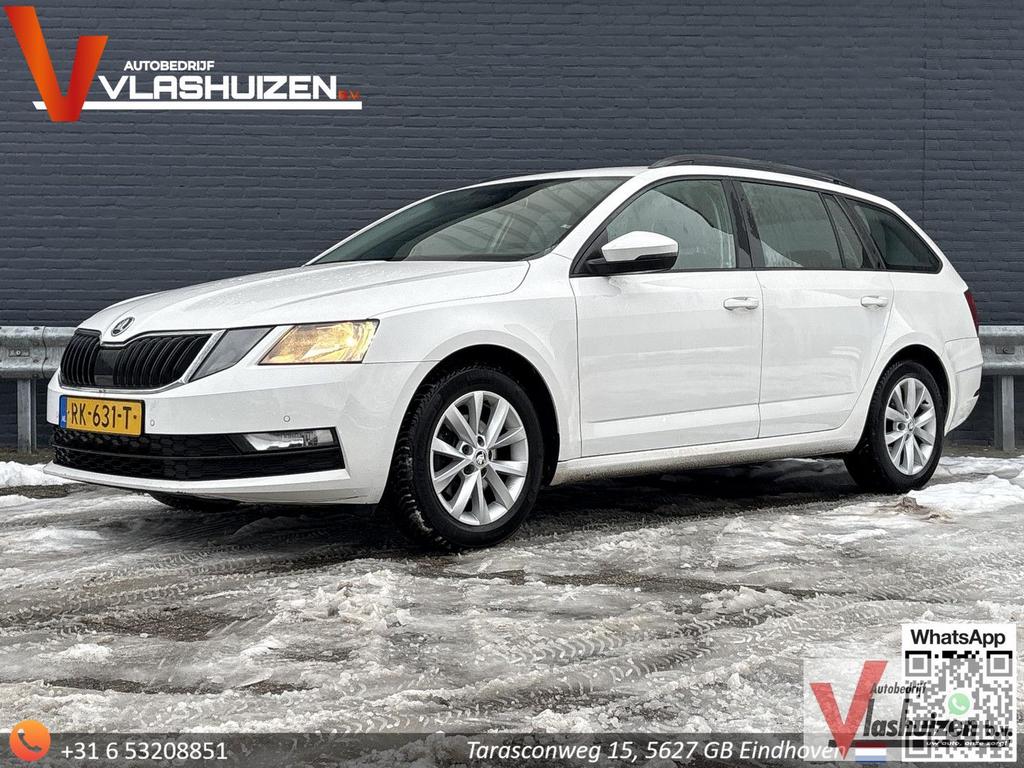 Skoda Octavia Combi 1.0 TSI Greentech Ambition Business | €, Auto's, Skoda, Automaat, Zwart, Wit, Bedrijf